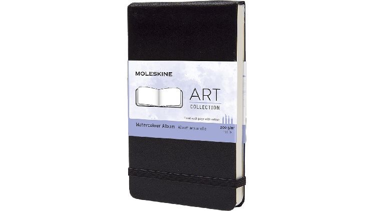 Μπλοκ Σημειώσεων & Ζωγραφικής Moleskine Watercolor Μαύρο