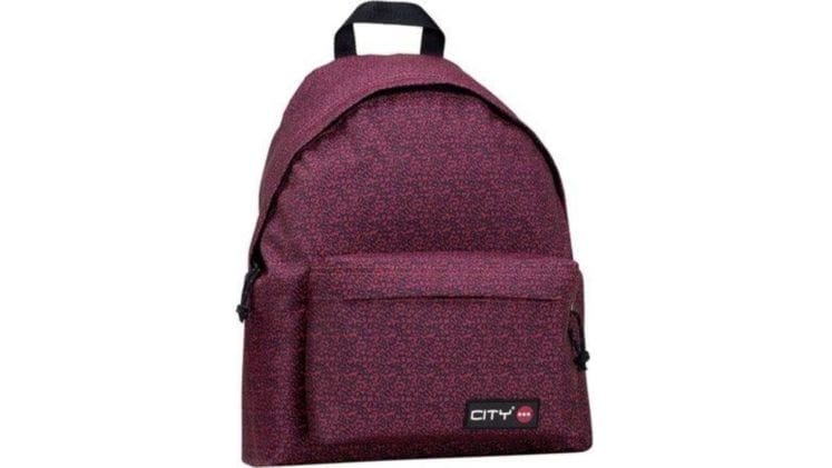 Τσάντα Πλάτης LycSac The Drop Red Leopard Line City