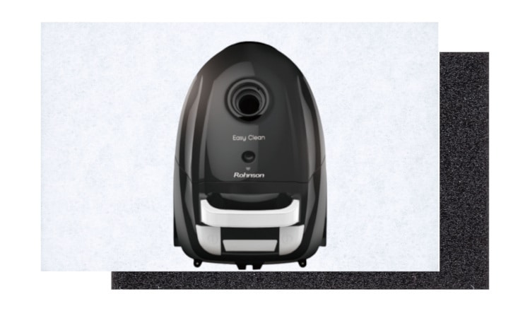 Ηλεκτρική σκούπα ROHNSON R-1180 Easy Clean 700 W με Σακούλα 2 lt Μαύρο Ηλεκτρική σκούπα ROHNSON R-1180 Easy Clean 700 W με Σακούλα 2 lt Μαύρο