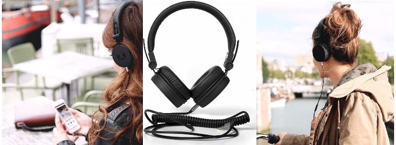 HEADPHONES F&R OVERHEAD CAPS LIMITED BK