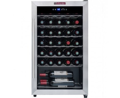 Συντηρητής Κρασιών TEKA RVF 10032 GBK για 32 Μπουκάλια - Μαύρο
