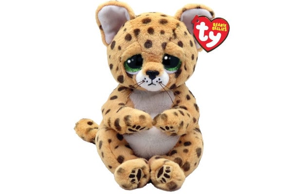 Λούτρινο TY Beanie Bellies Lloyd Χνουδωτή Λεοπάρδαλη Ταμπά 15 cm
