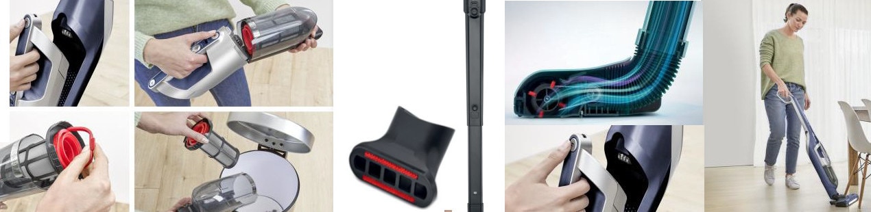 Ηλεκτρική Σκούπα BOSCH BGLS4WH3H με Σακούλα 4 L Μπλέ
