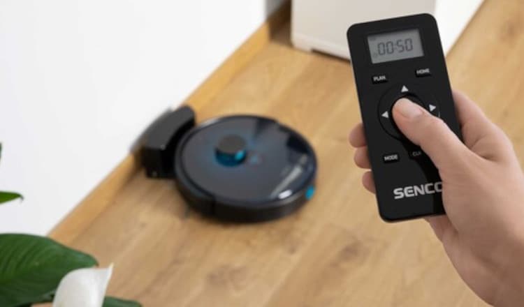 Ηλεκτρική Σκούπα Ρομπότ SENCOR SRV 9250BK-EUE3 για Σκούπισμα και Σφουγγάρισμα με Χαρτογράφηση και WiFi Μαύρο Ηλεκτρική Σκούπα Ρομπότ SENCOR SRV 9250BK-EUE3 για Σκούπισμα και Σφουγγάρισμα με Χαρτογράφηση και WiFi Μαύρο