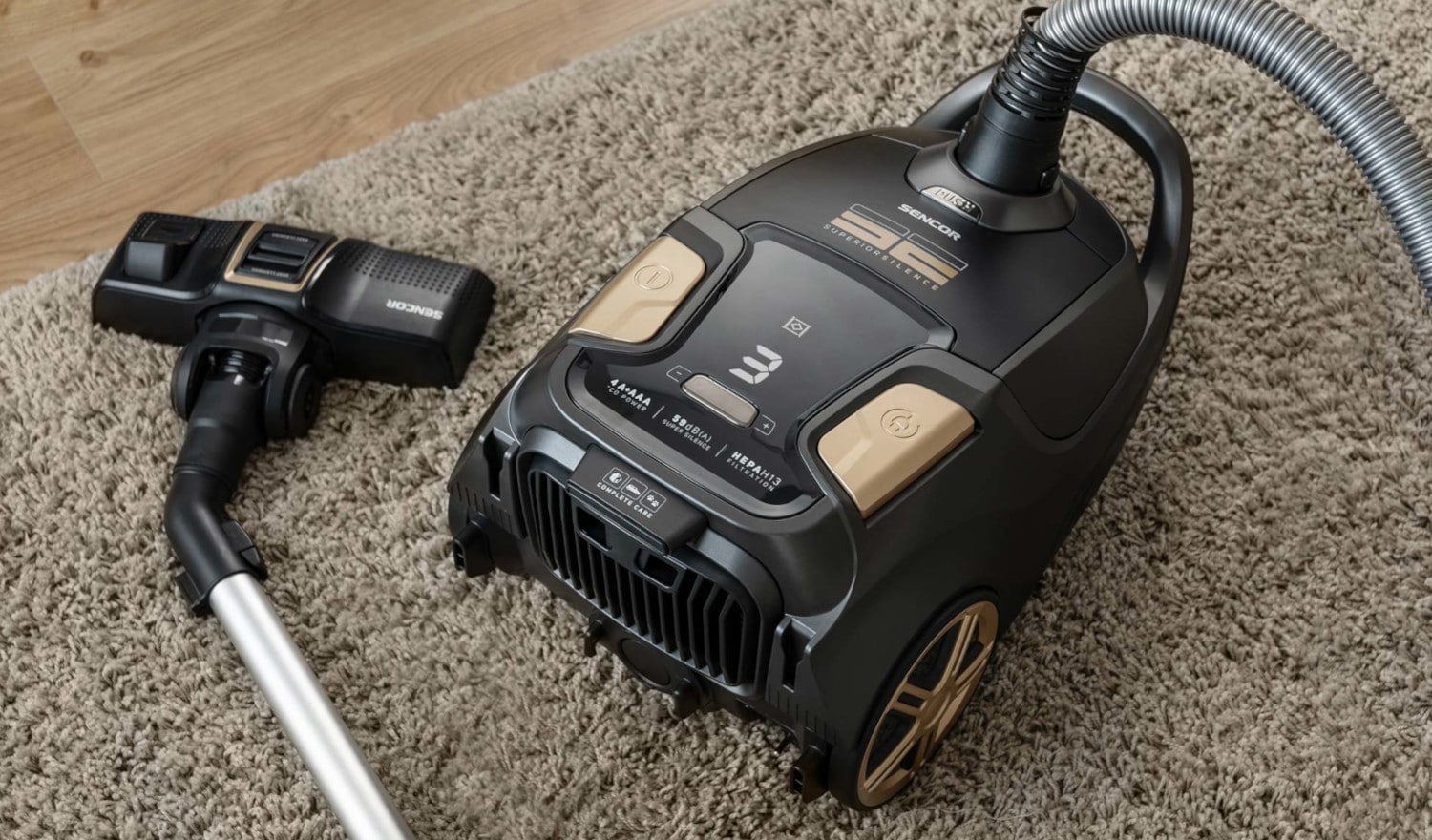 Ηλεκτρική Σκούπα SENCOR SVC SVC 9300BK 600 W με Σακούλα 4lt Μαύρο Ηλεκτρική Σκούπα SENCOR SVC SVC 9300BK 600 W με Σακούλα 4lt Μαύρο