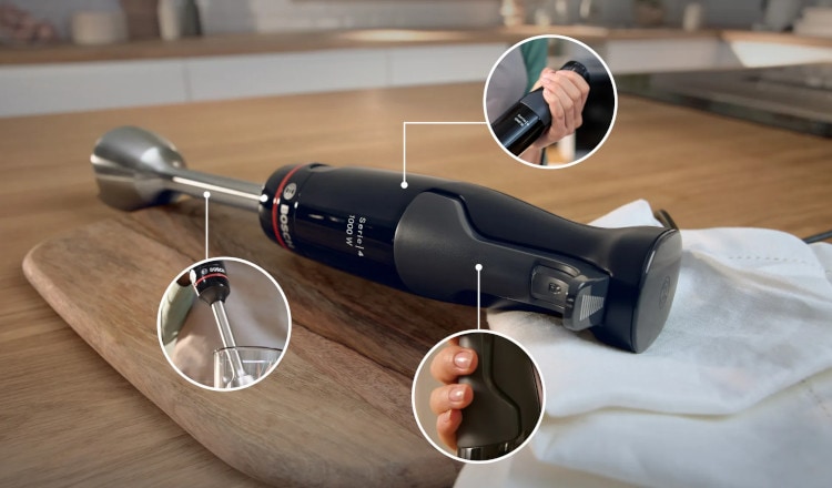 Ραβδομπλέντερ BOSCH MSM4B621 ErgoMaster Series 4 1000W Μαύρο Ραβδομπλέντερ BOSCH MSM4B621 ErgoMaster Series 4 1000W Μαύρο