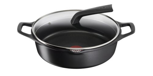 Τηγάνι TEFAL Robusto E2497244 28 cm Μαύρο Τηγάνι TEFAL Robusto E2497244 28 cm Μαύρο
