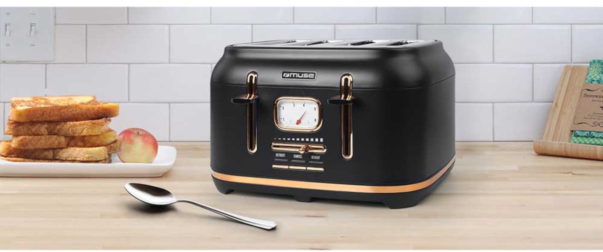 Φρυγανιέρα MUSE MS-131 BC 4 Θέσεων 1800W Μαύρο
Φρυγανιέρα MUSE MS-131 BC 4 Θέσεων 1800W Μαύρο