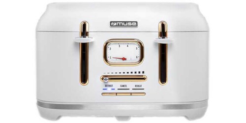 Φρυγανιέρα MUSE MS-131 W 4 Θέσεων 1800W Λευκό
Φρυγανιέρα MUSE MS-131 W 4 Θέσεων 1800W Λευκό