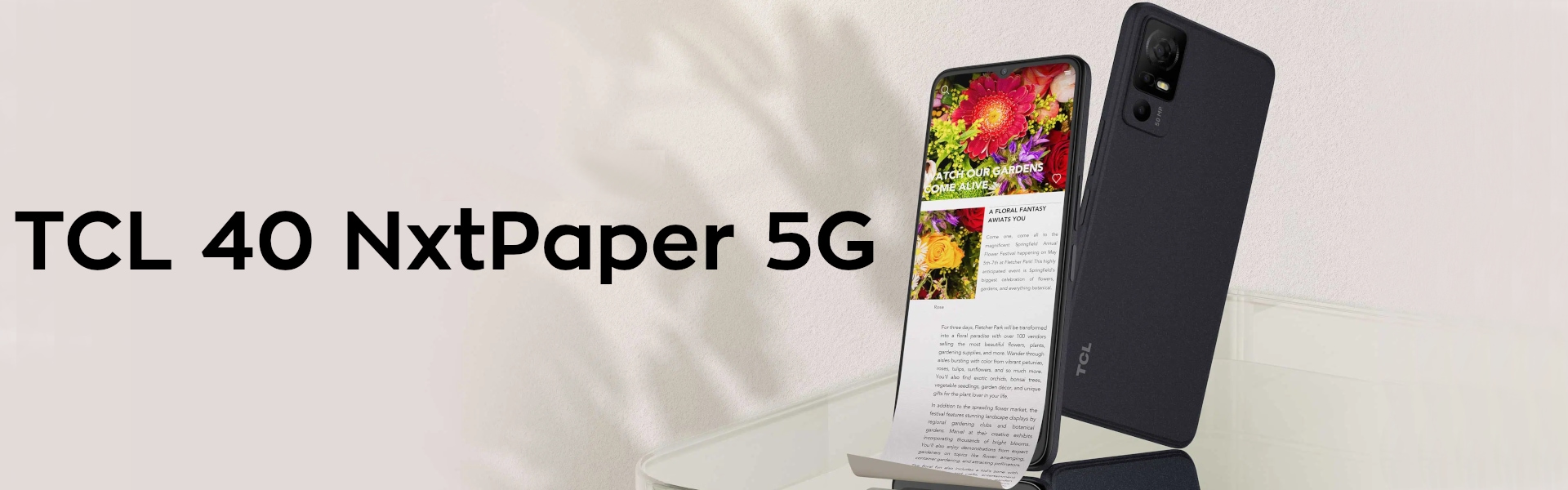 Tcl Nxtpaper G Gb Dual Sim Starlight Black Public