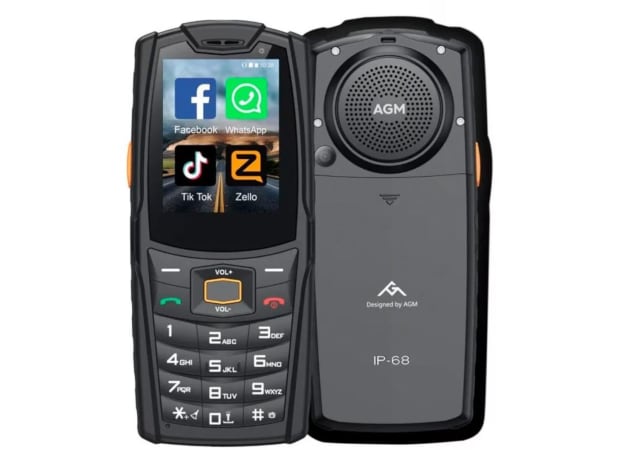 AGM M7 4G Dual Sim - Black