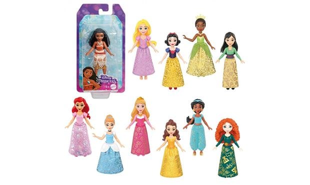 Disney Princess Mattel Μίνι Κούκλες- 12 σχέδια