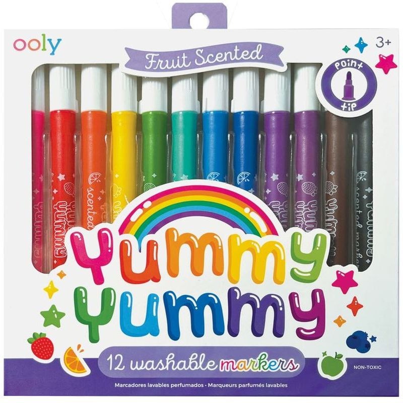 Μαρκαδόροι Ζωγραφικής Ooly Yummy Yummy Αρωματικοί 12 Τεμάχια