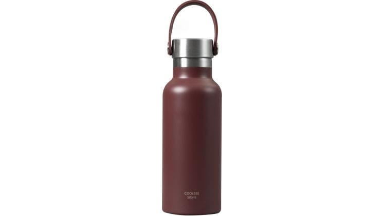 Μπουκάλι Θερμός Coolbee Ανοξείδωτο 500 ml Burgundy Μπορντό