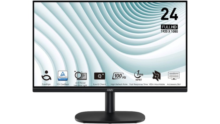 MSI PRO MP245V 23.8" FHD VA Flat 100Hz 4ms