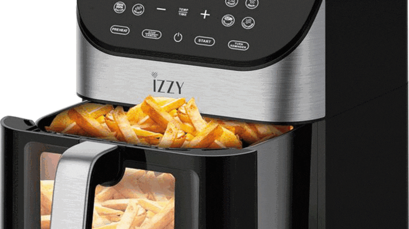 IZZY
Digital Air Fryer 6Lt with Window IZ-8217