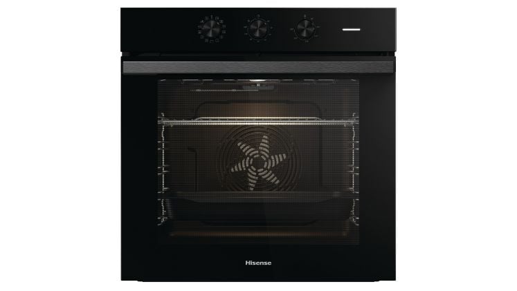HISENSE BI64111AB Εντοιχιζόμενος Φούρνος Άνω Πάγκου 77 Lt - Μαύρο
