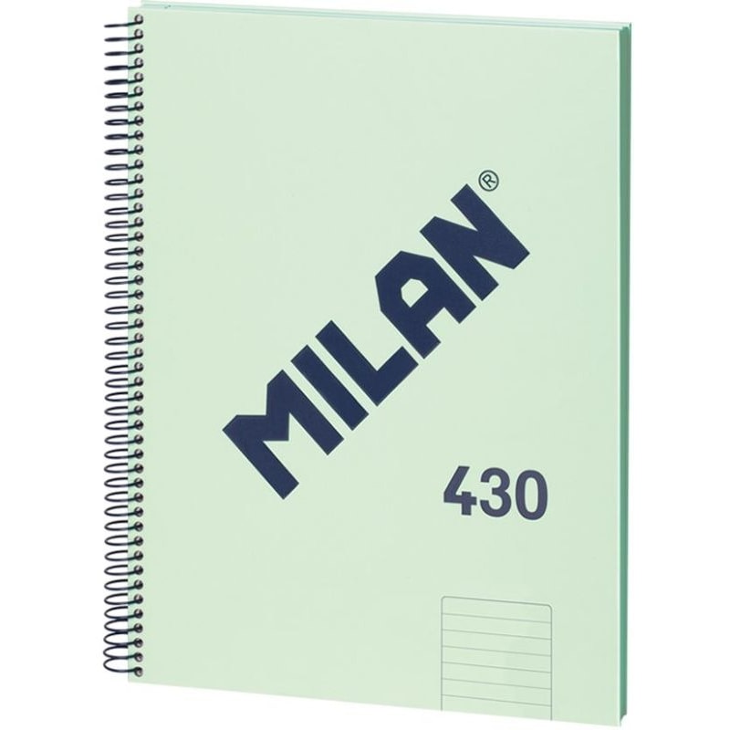 Τετράδιο Σπιράλ MILAN Α4 Πράσινο