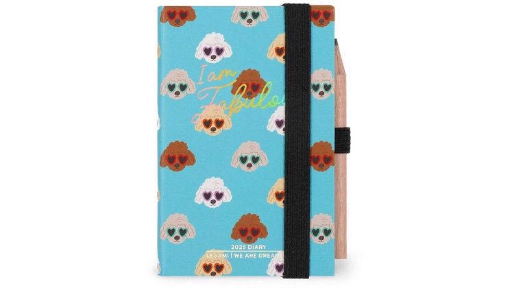 Ημερολόγιο Ημερήσιο Legami 2025 12M Mini Sky Blue Dogs