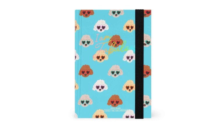Ημερολόγιο Ημερήσιο Legami 2025 12Μ Small Sky Blue Dogs