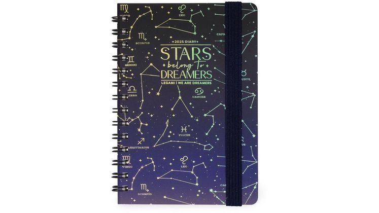 Ημερολόγιο Εβδομαδιαίο Legami 2025 Small Spiral Stars