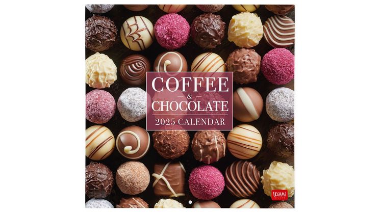 Ημερολόγιο Τοίχου Legami 2025 Coffee & Chocolate 30x29 cm