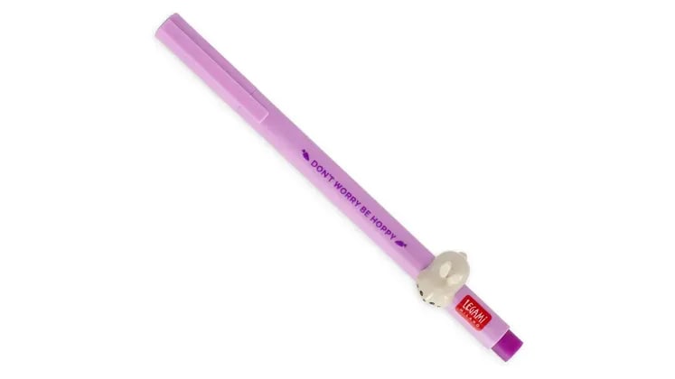 Στυλό Gel Legami Lovely Friends Bunny 0.5 mm Μωβ
