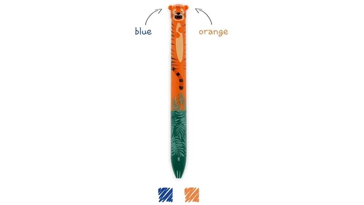 Στυλό Διαρκείας Legami 2 Χρωμάτων Tiger 1.0 mm