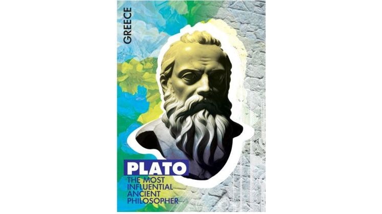 Καρτ Ποστάλ - Post Card Πεδίο Philosophers Plato (12 Τεμάχια)