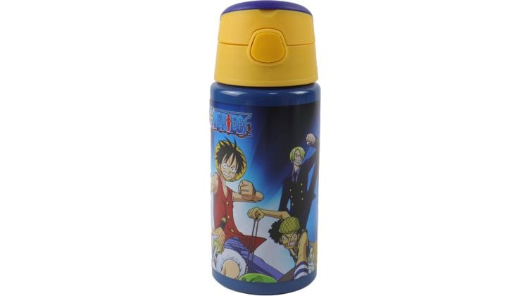 Παγούρι Gim Flip Αλουμινίου One Piece 500 ml Μπλε