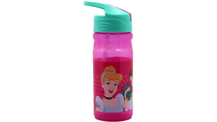 Παγούρι Gim Flip Πλαστικό Princess 500 ml Φούξια
