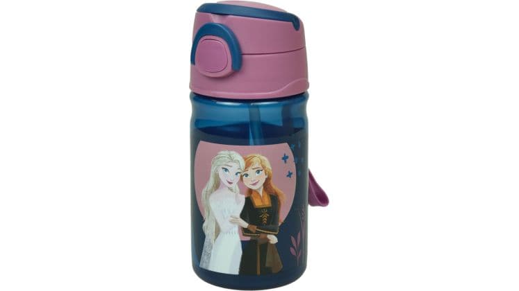 Παγούρι Gim Frozen Discover με Καλαμάκι 350 ml Μπλε