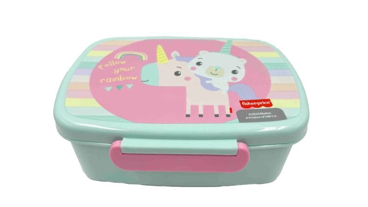 Φαγητοδοχείο Gim Micro Unicorn Fisher Price Πράσινο