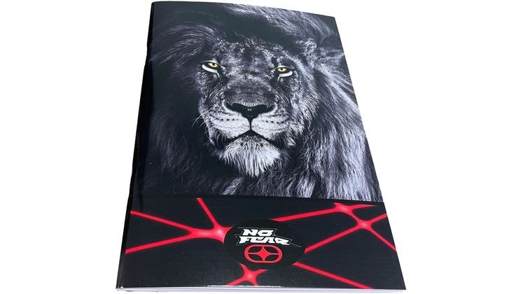 Τετράδιο No Fear Lion-Avatar 17x25cm (1 Τεμάχιο)