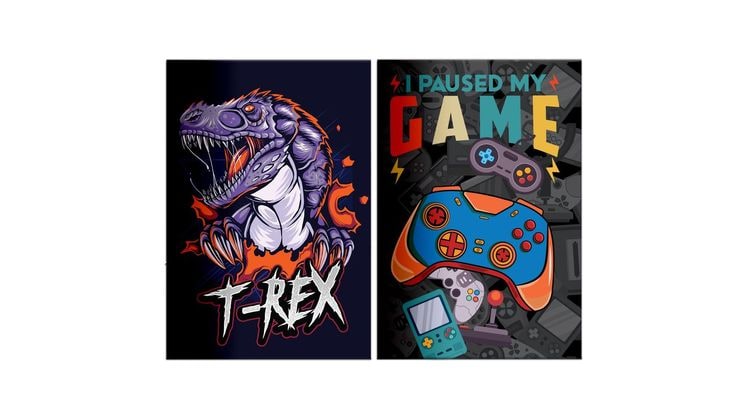 Τετράδιο Back Me Up Trex-Game 17x25cm (1 Τεμάχιο)