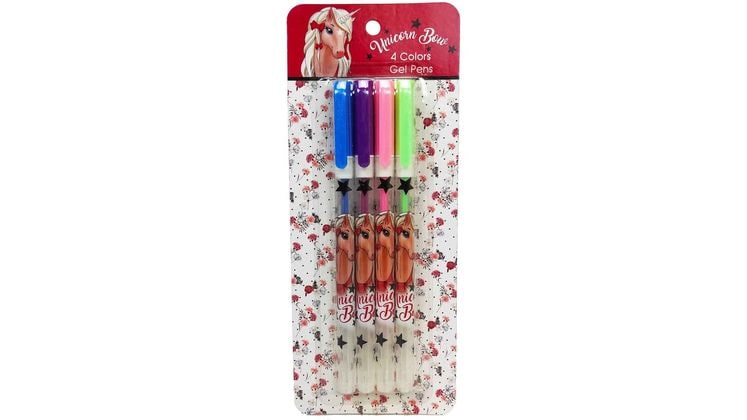 Σετ Στυλό Διαρκείας Back Me Up Unicorn Bow (4 Τεμάχια)