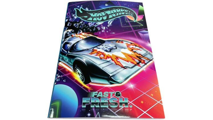 Τετράδιο Καρφίτσα Gim Hot Wheels