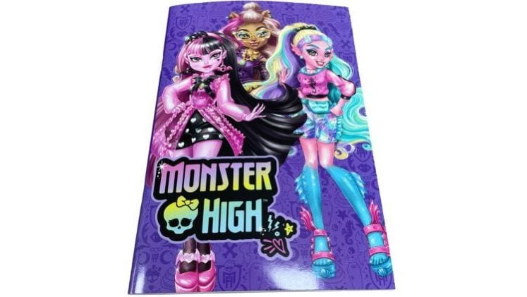Τετράδιο Καρφίτσα Gim Monster High
