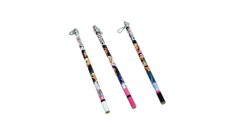 Μολύβι Gim με Γόμα και Διακοσμητικό Barbie (1 Τεμάχιο)