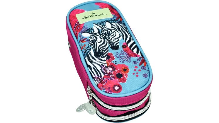 Κασετίνα Οβάλ Hallmark Love Zebra