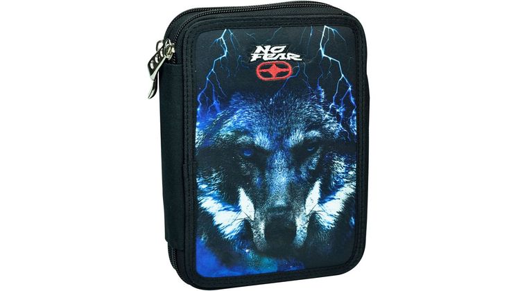 Κασετίνα Παραλληλόγραμμη No Fear Night Wolf