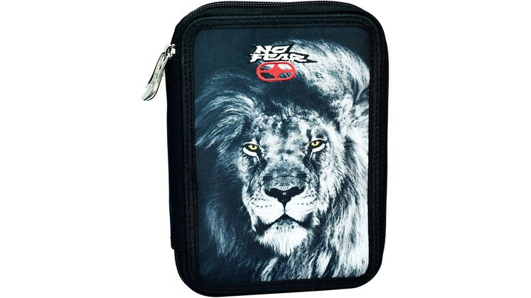 Κασετίνα Παραλληλόγραμμη No Fear Laser Lion