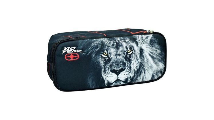 Κασετίνα Οβάλ No Fear Laser Lion