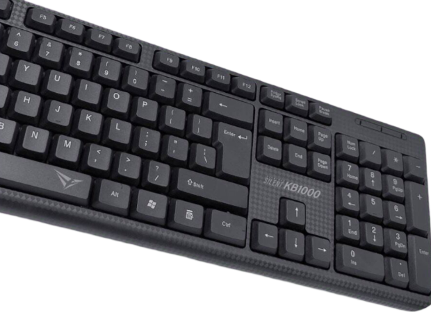 Alcatroz KB1000S Ενσύρματο Πληκτρολόγιο Black