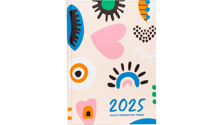 Ημερολόγιο Ημερήσιο Coolbee Eyes All Over 17x24cm
