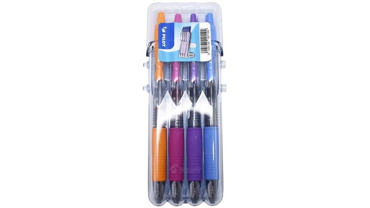 Στυλό Pilot Frixion Clicker 0.7mm (4 Τεμάχια)