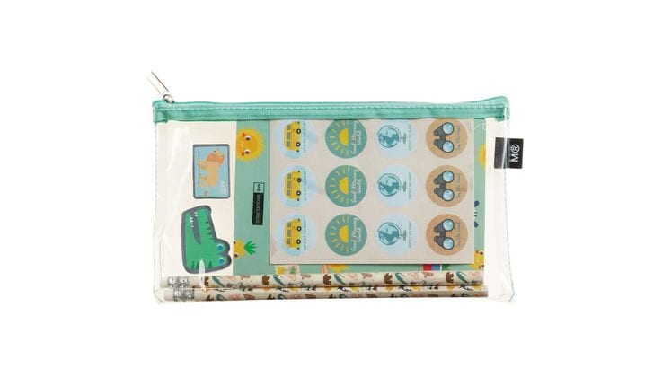 Σετ Κασετίνα Παραλληλόγραμμη Miquelrius Pvc Savanna