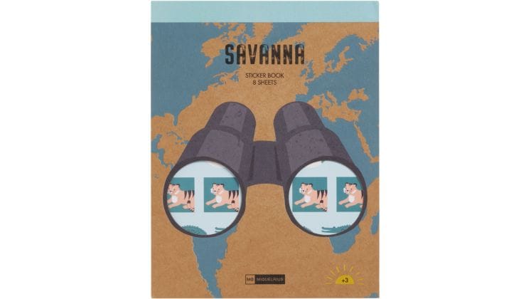 Αυτοκόλλητα Miquelrius Savanna (8 Φύλλα)