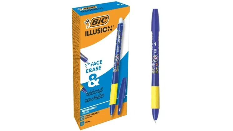 Στυλό Gel Bic Illus 0.7 mm Μπλε (1 Τεμάχιο)