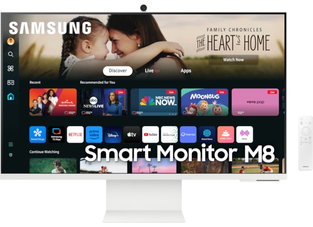 Samsung Smart Monitor M80D LS32DM801UUXDU 32" 4Κ UHD VA Flat 60Hz 4ms